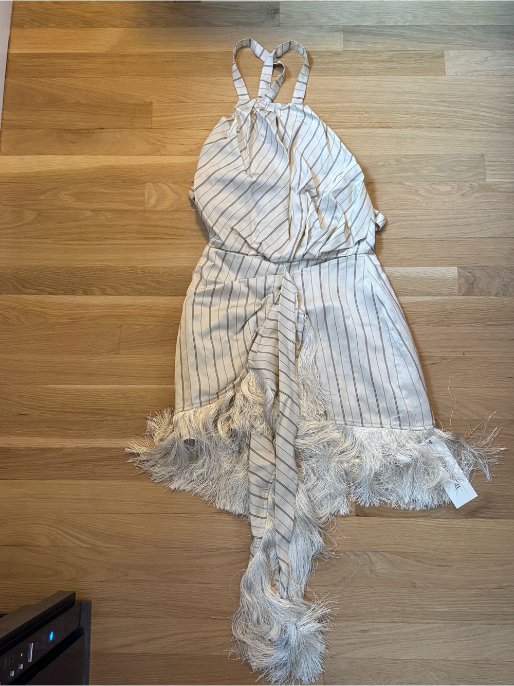 Alexis Marina Striped Fringe Linen Wrap
Dress - S - Picture 7 of 12